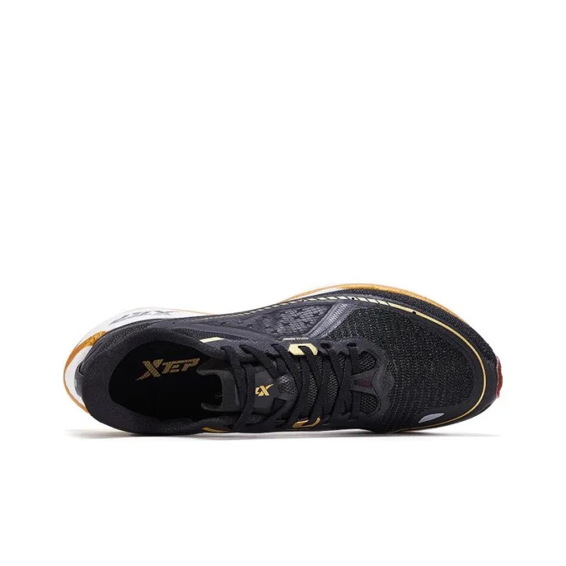 XTEP 260 1.0 Cushioning Anti Slip And Wear Resistant Breathable Rebound Low Top Dynamic Foam Running Shoes Men's Black-2