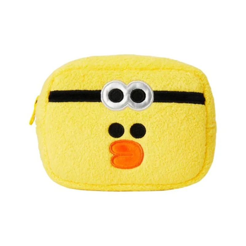 LINE FRIENDS Minions Collaboration Polyester Clutch Unisex BOB/SALLY-5