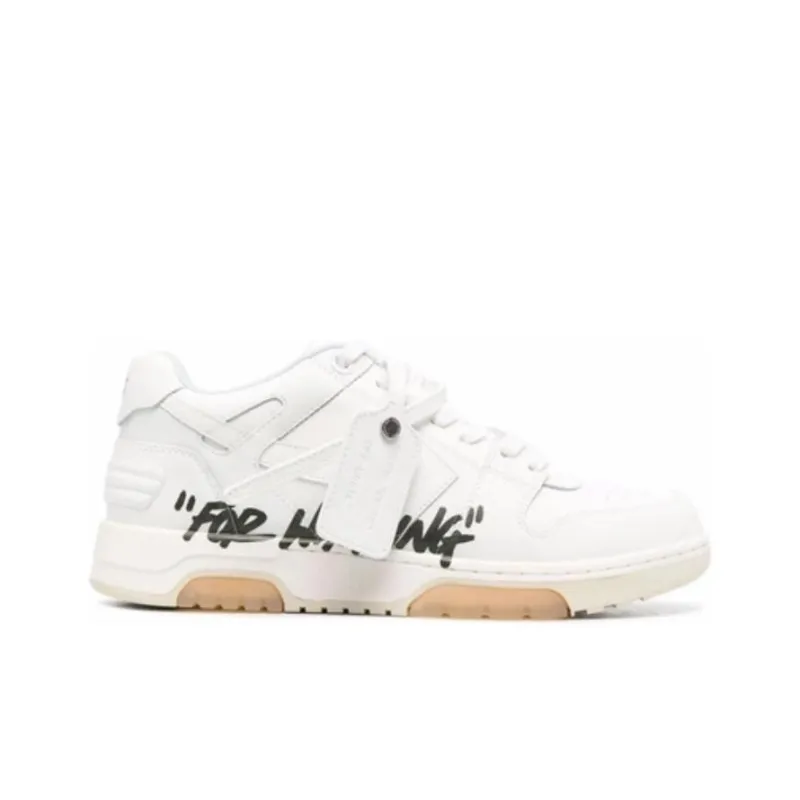 OFF-WHITE Out Of Office Low "For Walking" White Black-1