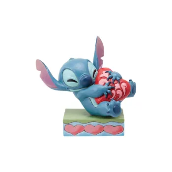 ENESCO Stitch DisneyTraditions Collection Lilo & Stitch Heart Stitch Ornament Trendy Figures 13cm