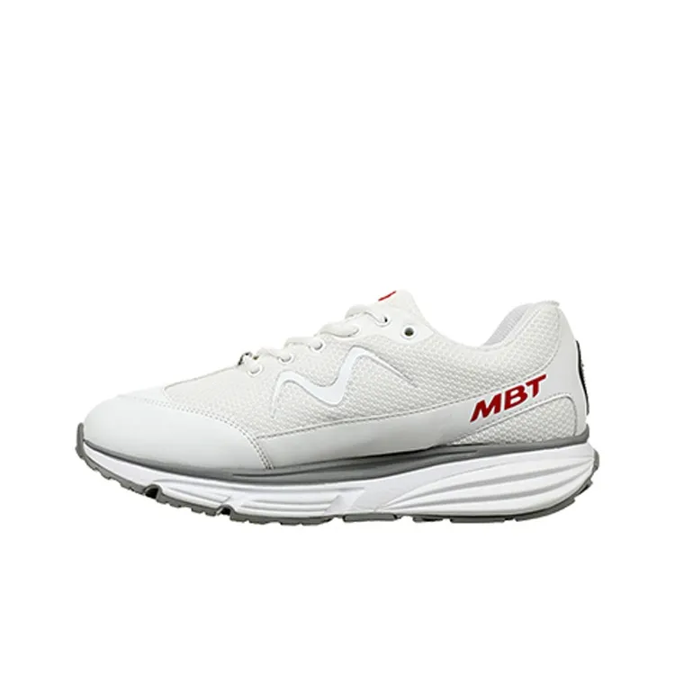 MBT Running Shoes Men Low Top White-0