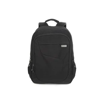 SUISSEWIN Polyester Student Backpack Laptop Bag Regular Unisex Black/Gray