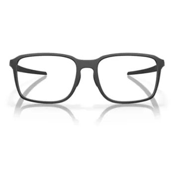 Oakley Injection Molding Irregular Shape Eyeglass Frames Unisex Black