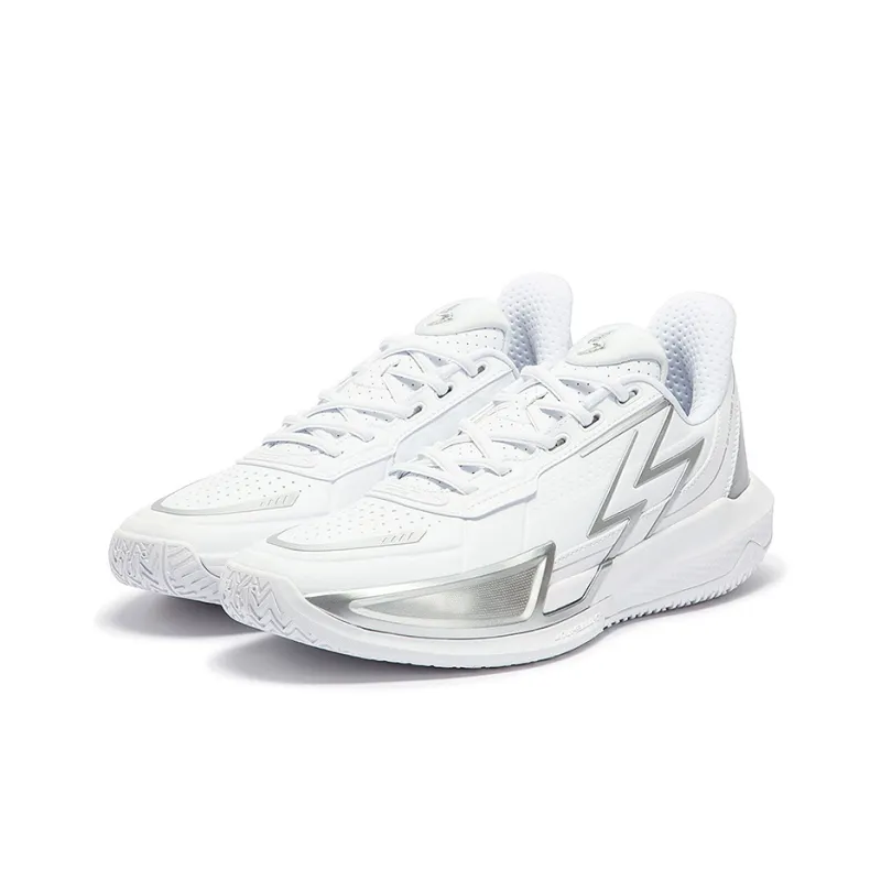 361° BIG3 4.0 PRM Basketball Shoes Men Low Top Silver-2