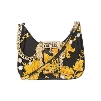 VERSACE JEANS COUTURE Baroque Printed Crossbody Bag