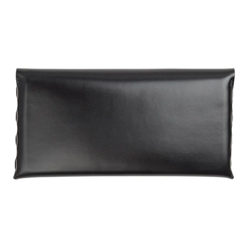 Bottega Veneta Spazzolato Cow Leather Wallet Women's Black-1