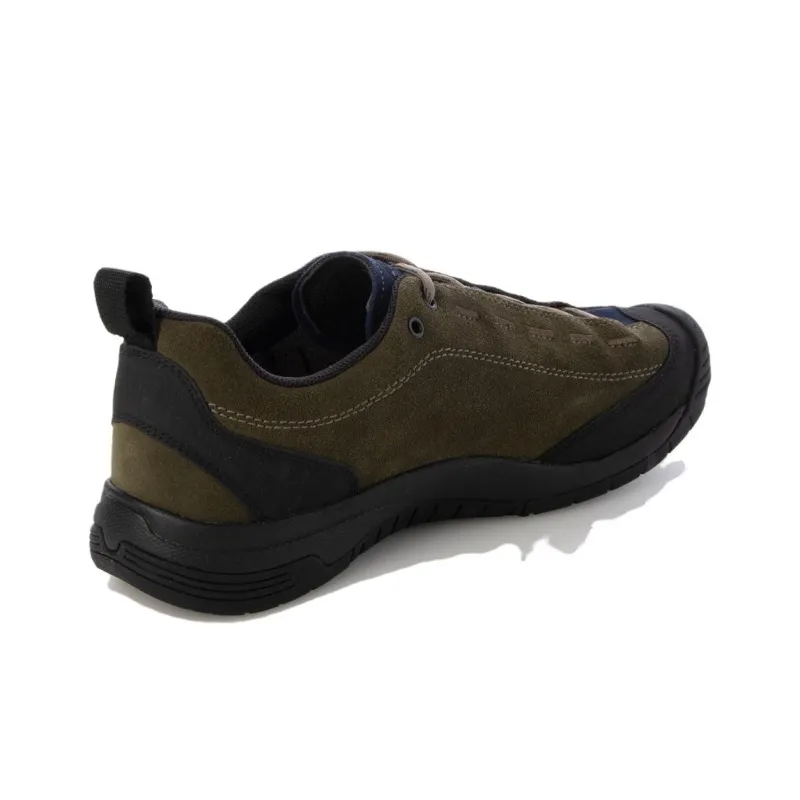 KEEN Jasper II WP Slip Resistant Low Top Outdoor Shoes Men's Green Brown-1