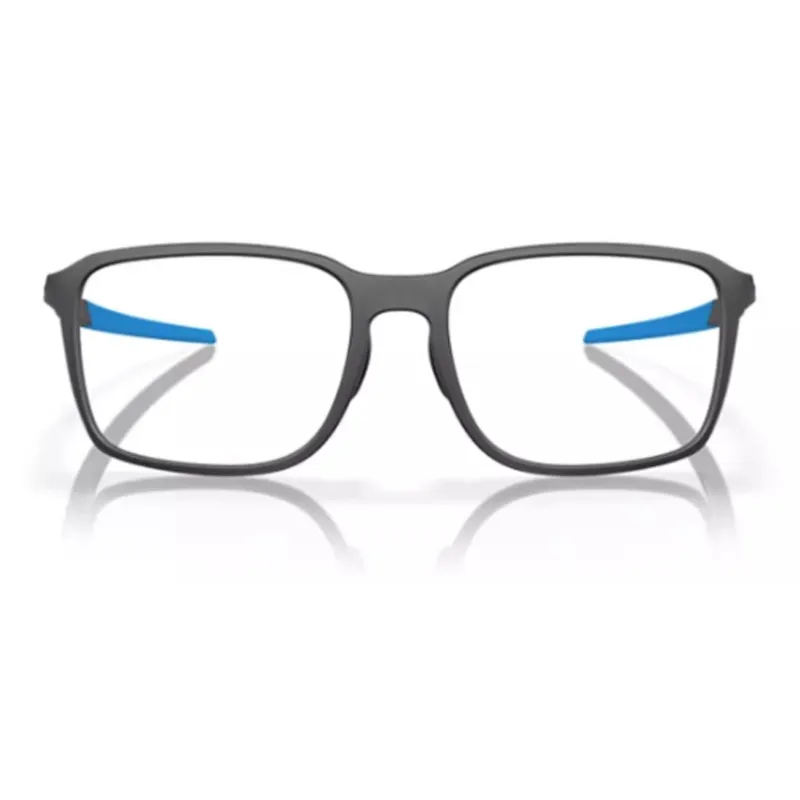 Oakley Injection Molding Irregular Shape Eyeglass Frames Unisex Black-2