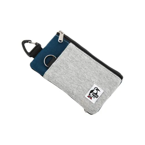 CHUMS Card Holders Blue With Gray Accents