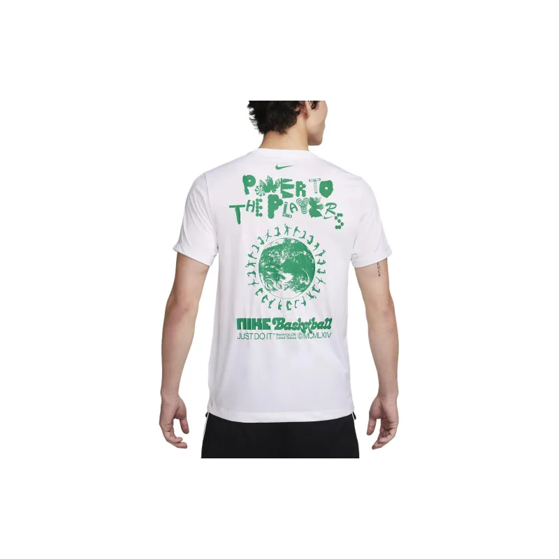 Nike Dri FIT T Shirt Men's White-1