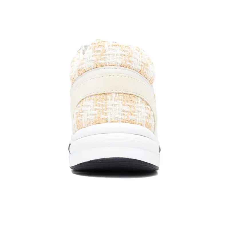 CHANEL Low Top Casual Shoes Women's Orange Beige-4