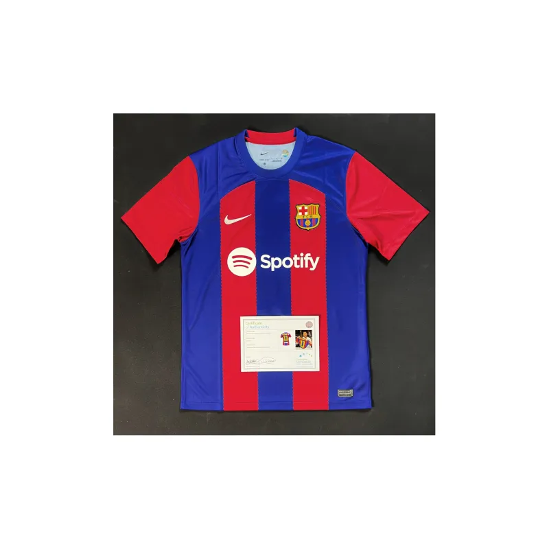 EM Innermari Includes Certification Certificate Not Framed Barça Soccer Apparel-2