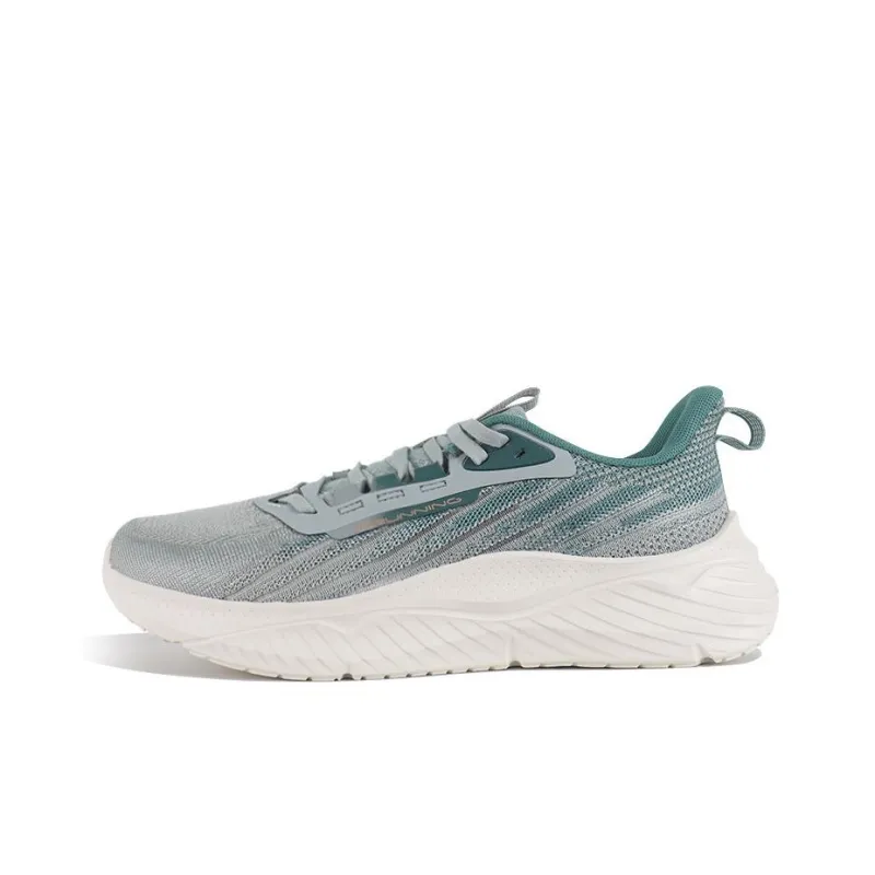 361° Breathable Low Top Running Shoes Men's Light Green-0