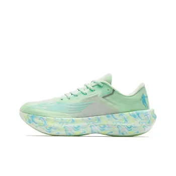 QIAODAN Feiying PB2.0 Cushioned Wear Resistant Breathable Low Top Running Shoes Men's Fresh Green