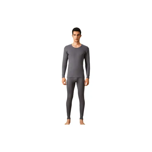 Red bean Men Thermal Sets