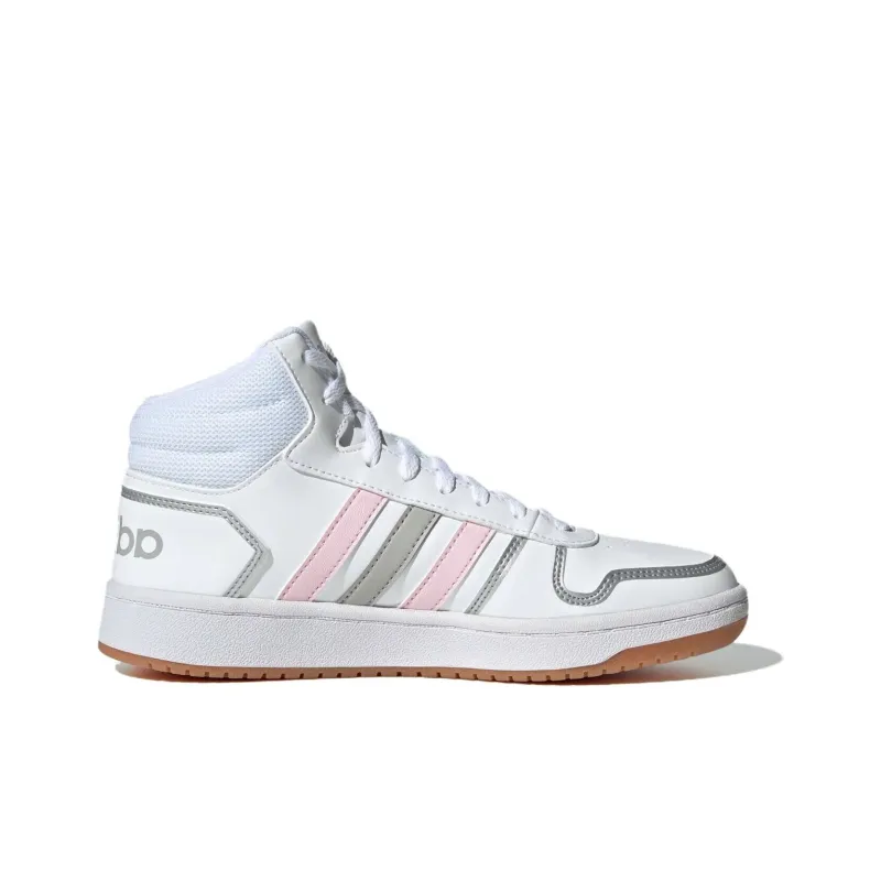 Adidas Neo Hoops 2.0 Mid 'White Pink Grey' Women's-1