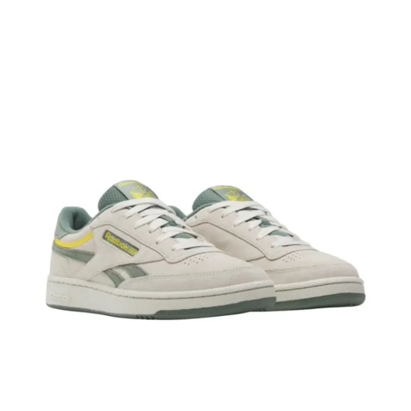 Reebok Club C Revenge Trek Green Classic Yellow Bone-2