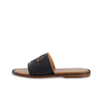 OFF-WHITE Twist Arrow-Embossed Slip-On Slides Women's