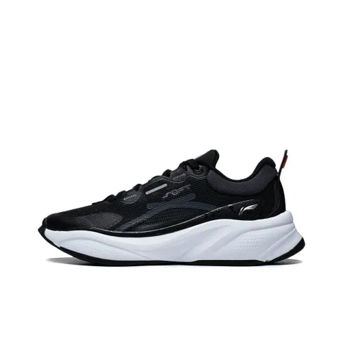 LINING Soft Casual Shoes Men Low-Top Black