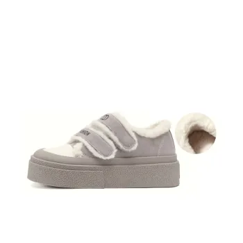 D FUSE SCANDINAVIA Puffy Shoes Lightweight Wear Resistant And Warm Low Top Skateboard Shoes 4cm Women's