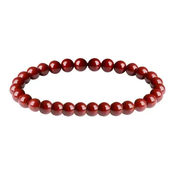 Phoenix Temple Jewelry Reconstructed Cinnabar Bracelets Unisex