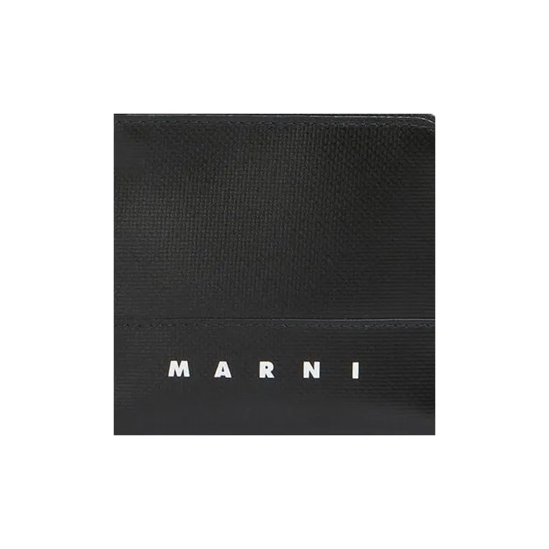 MARNI Logo Printed Zip Around Wallet-4