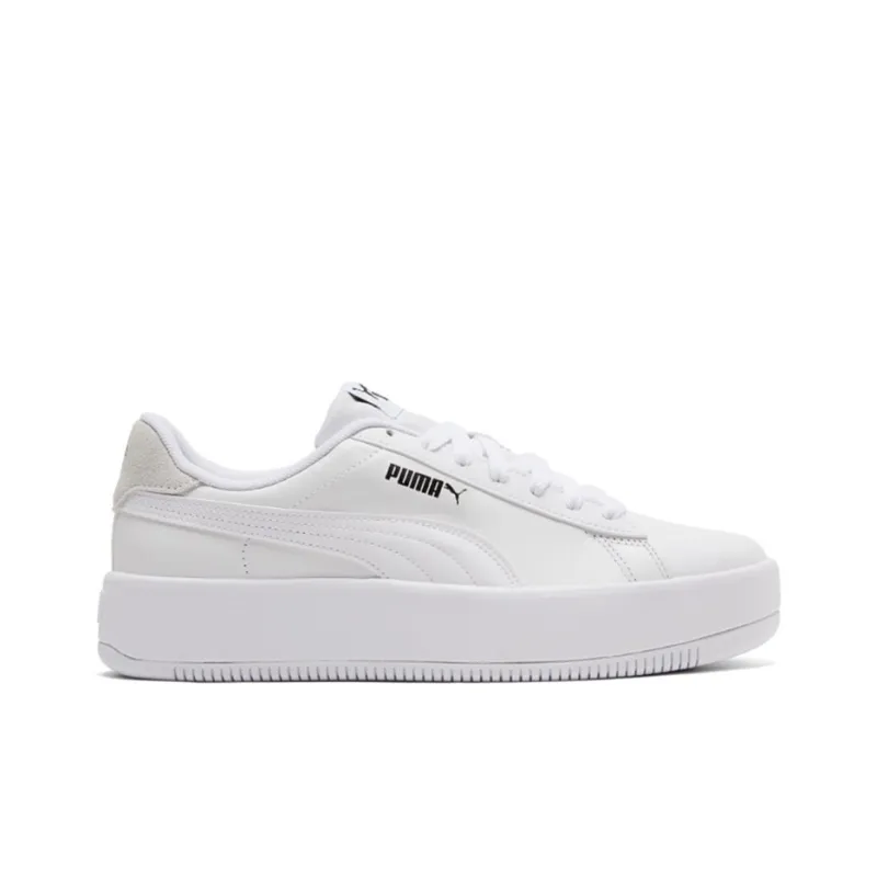 PUMA Lily Platform Leather 'White' Women's-1