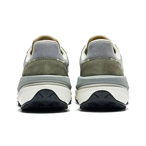 Saucony JAZZ RENEW Anti Slip Wear Resistant Low Top Casual Running Shoes Unisex Gray Green-3