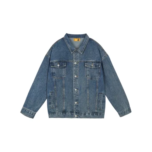 4T Denim Jackets Unisex Blue