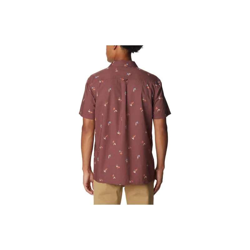 Columbia Pine Canyon Shirt Men's Grape Dry-1