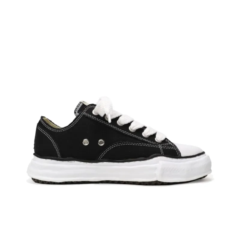 Maison MIHARA YASUHIRO Og Sole Peterson Low Canvas Black-1