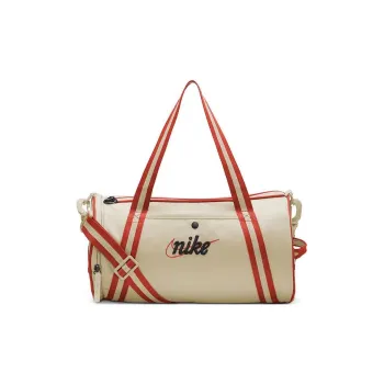 Nike Fabric Shoulder Bag Crossbody Bag Handbag Gym Bags Unisex Ecru