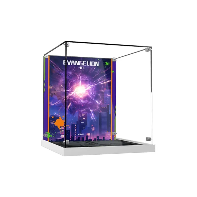 KGBOX Neon Genesis Evangelion EVA Evangelion 01 Acrylic Transparent Figure Display Case Model Accessories-10
