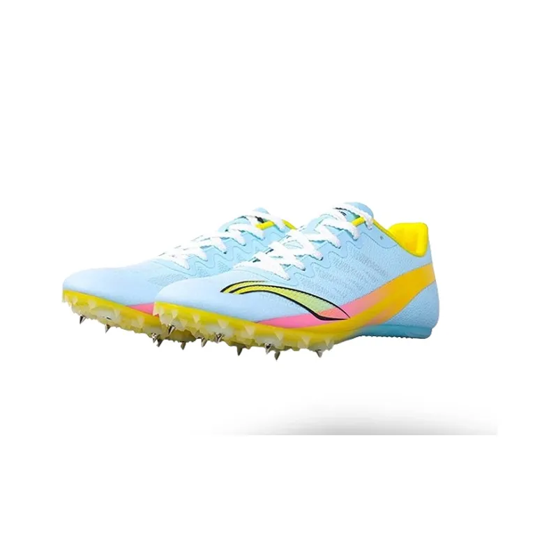 LiNing Cushioning Abrasion Resistant Lightweight Low Top Sprint Running Shoes Unisex Cotton Candy-2
