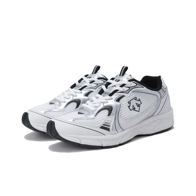 DESCENTE Dimarathon Durable Breathable Low Top Running Shoes Unisex Silver-1