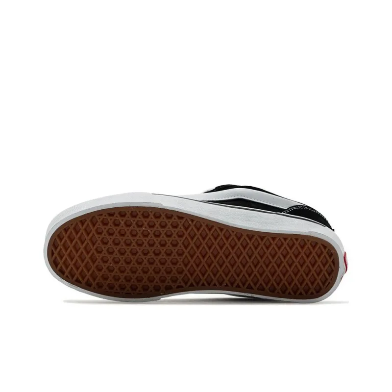Vans Knu Skool 'Black White'-3