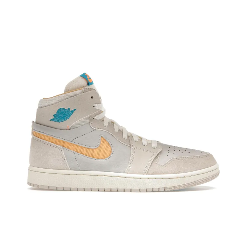 Air Jordan 1 Zoom Air Cmft 2 'Light Orewood Brown Citrus Aquatone'-1