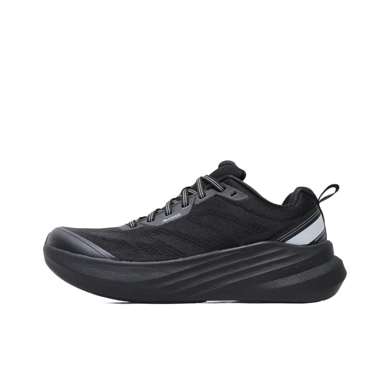 AVOCCO Ao Ge Colibri Running Shoes Unisex Low Top Black-0