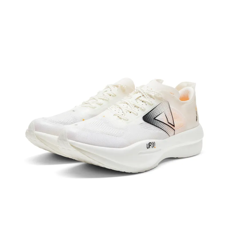 PEAK UP30 2.0 Cushioning Wear Resistant Low Top Supercritical Foam Running Shoes Men's Ecru-3