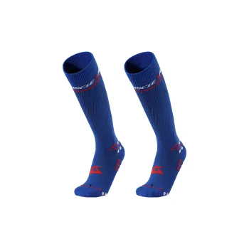 MUSCLESWING Knee-High Socks Unisex Blue 1 Double