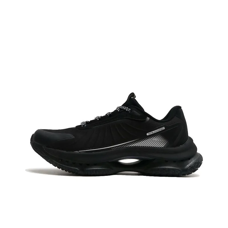 361° Low Top Running Shoes Men's Black Silver-0