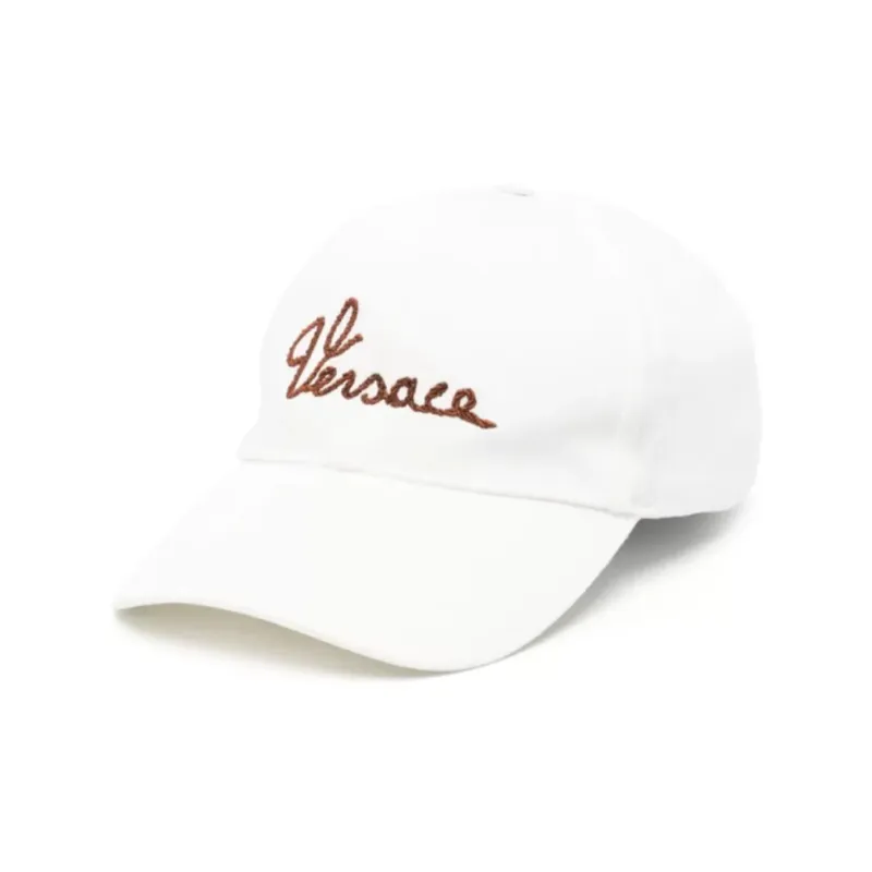 VERSACE Logo Embroidered Baseball Cap-0