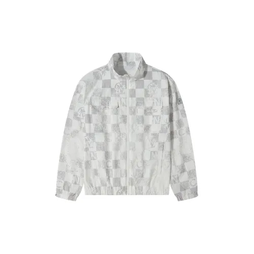 C'N'C New Order & Classics Series Jackets Men White Floral Pattern