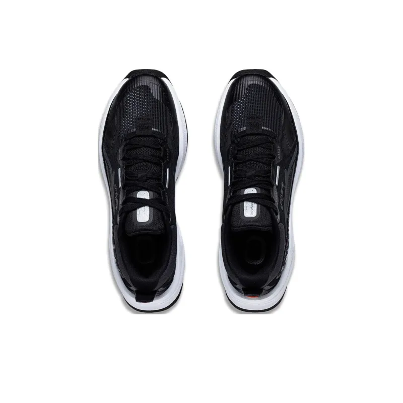LiNing Soft Series Slip Resistant Low Top Casual Shoes Men's Black-3