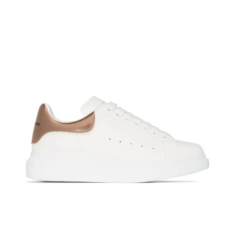 Alexander McQueen Oversized Sneaker 'White Rose Gold' Women's-1