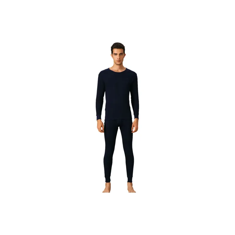 Red bean Men Thermal Sets-1