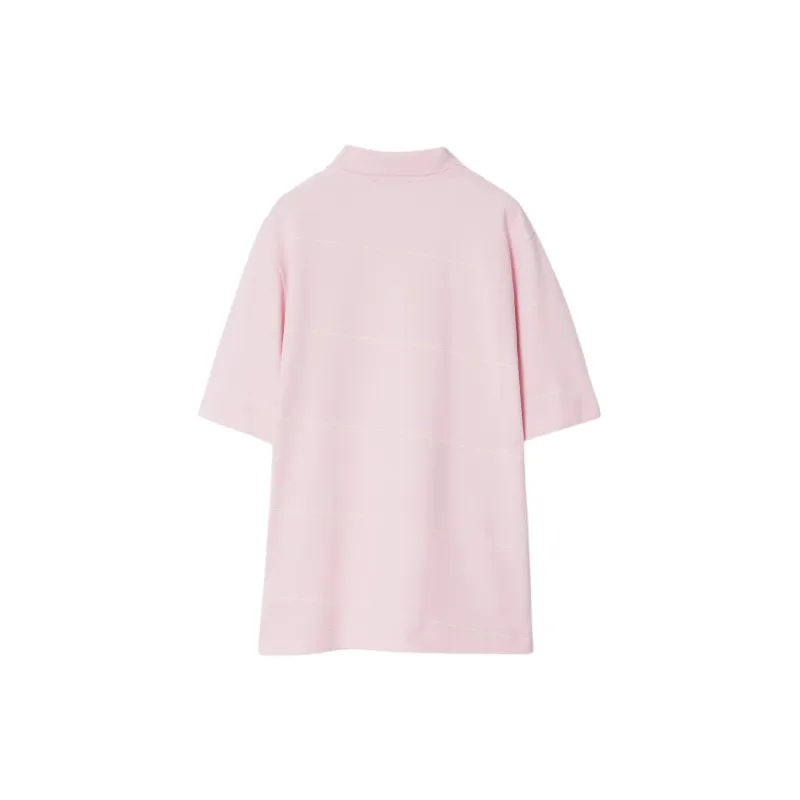 Burberry Polo Shirt Men's Pastel Pink-1