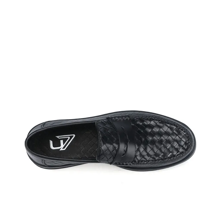 U7 Loafers Men Black-2