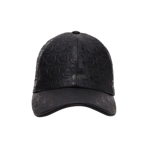 Ferragamo Gancini Leather Cap