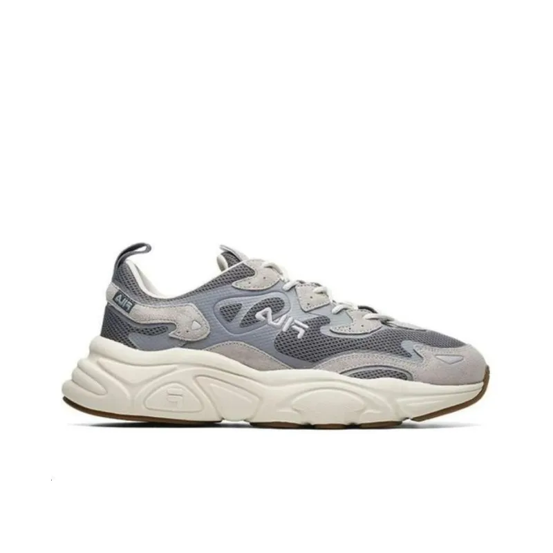 FILA Grey Marathon Running Shoes-1